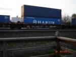 BNSF 239425A Double Stackcar w/HANJIN Container WB